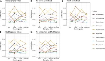 Variation in Bacterial Community Structure Under Long-Term Fertilization, Tillage, and Cover Cropping in Continuous Cotton Production